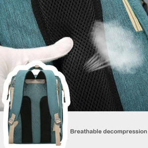 Baby BedPack™ Diaper Backpack With Changing Bed